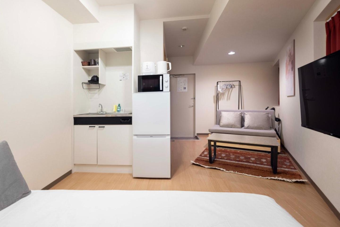 Ferienwohnung Shinjuku Okada Building Präfektur Tokio Exterior foto